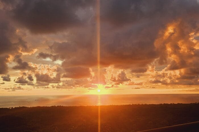 Sunset at paradise, Vista Ballena Hotel