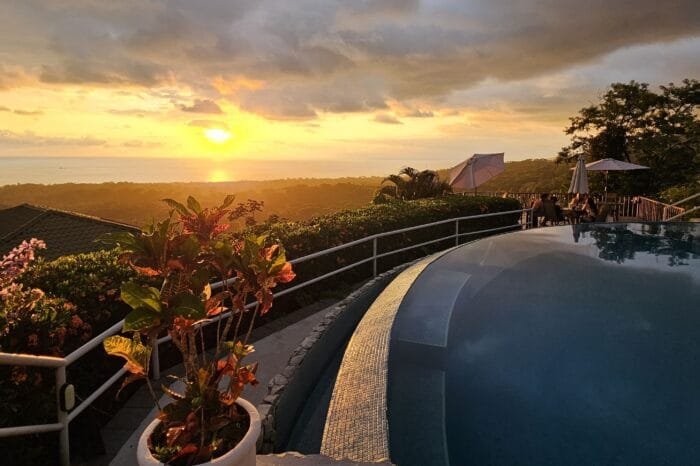 Sunset at paradise, Vista Ballena Hotel